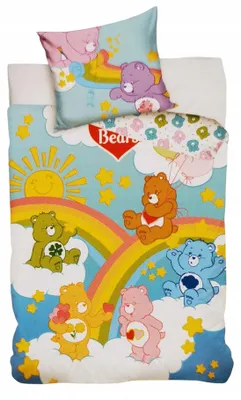Image de Carbotex CARE BEARS Parure de lit Coton 160x200 cm Enfant