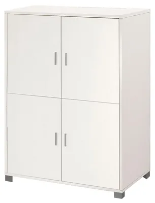 Immagine prodotto di Mobile 4 Ante 107x162x41 cm Bianco Fiammato