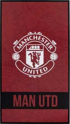 Obrázok produktu pre Manchester United FC - osuška "Identity", erb TA12308 (jedna veľkosť) (červená/biela/čierna)