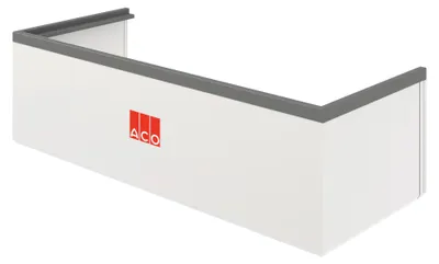 Produktbild von ACO Therm® Aufstockelement (h= 27,0 cm) für Lichtschachtbreite 80 cm - Tiefe 50 cm
