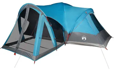 Produktbild von vidaXL Tipi-Familienzelt 8 Personen Blau Wasserdicht