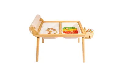 Immagine prodotto di Skye Decor, Roll, tovaglietta per bambini, 100% PINO, rovere, 53 x 74 x 52 cm