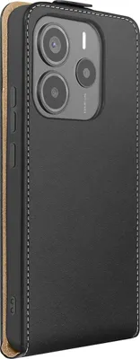 Zdjęcie produktu dla Avizar, Poco M7 Pro pionowe etui magnetyczne z klapką, czarne