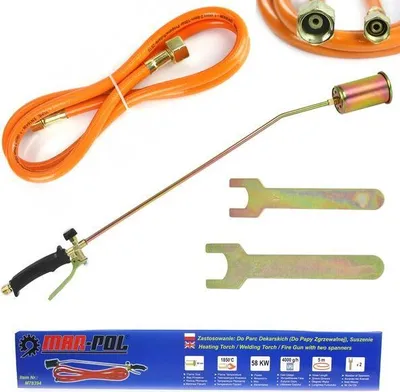 Obrázek produktu pro MAR-POL Plynový hořák 850mm + hadice 5m PB M78394