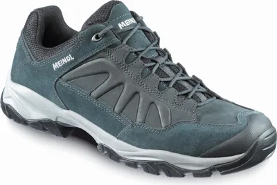 A single hiking shoe is shown against a white background.