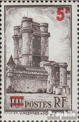 Produktbild von Briefmarken Frankreich 1940 Mi 493 postfrisch Aufdruckausgabe