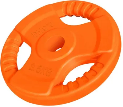 Obrázek produktu pro Gorilla Sports Litinový činkový kotouč, pogumovaný, 2,5 kg