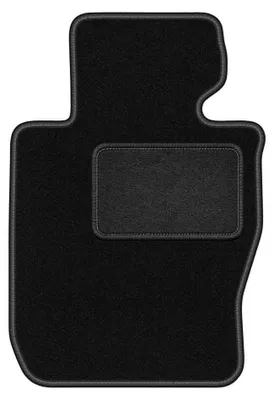 Produktbild von Fahrermatte Velours für BMW X1 E84 xDrive 2004-2011 – 1-tlg, Schwarz, passgenau – Wielganizator LUX