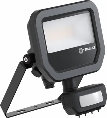 Obrázek produktu pro LED fasádní reflektor "Floodlight Sensor" 6W + 8W 830 (teplá bílá) černý IP65