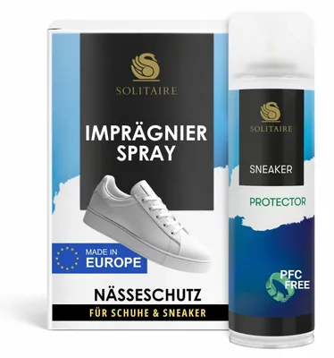 Produktbild von SOLITAIRE Sneaker Protector Universal Imprägnier-Spray hochwirksame Imprägnierun