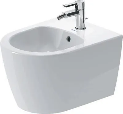 Zdjęcie produktu dla DU Bidet ścienny ME by Starck 480 mm z WC, z HLB, 1 HL, biały