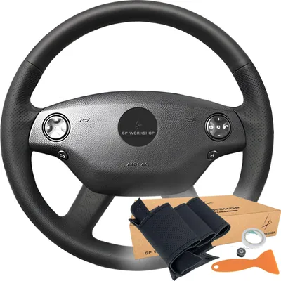 Produktbild von Lenkradbezug Schwarz Mercedes S W221/CL C216