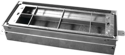 Produktbild von Zehnder Teleskoprahmen für Bodeneinbau 90 - 160 mm CLD breit