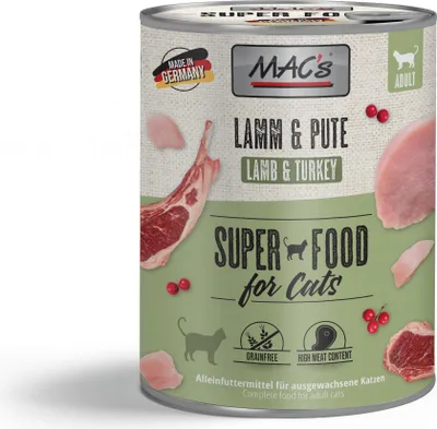 Obrázek produktu pro MAC's CAT - Dose 6x800g | Lamm & Pute