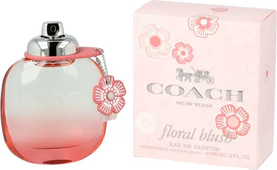 Produktbild von Coach Floral Blush, Frauen, 90 ml, Grapefruit, Pfirsich, Pfingstrose, Moschus, Weißes Holz, Spray