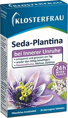 Zdjęcie produktu dla Klosterfrau Seda Plantina 30 tabletek