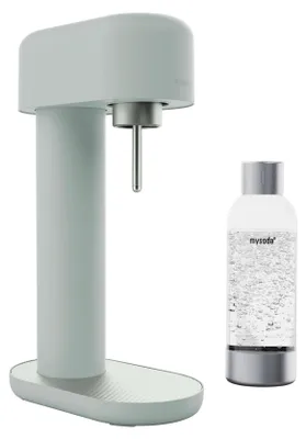 Produktbild von Mysoda Ruby 2,Design- Wassersprudler (Pigeon) mit 1L Flasche