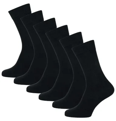 Produktbild von Nur Die 6er Pack Baumwolle Business Socken Classic Herren mit Komfortbund Männer