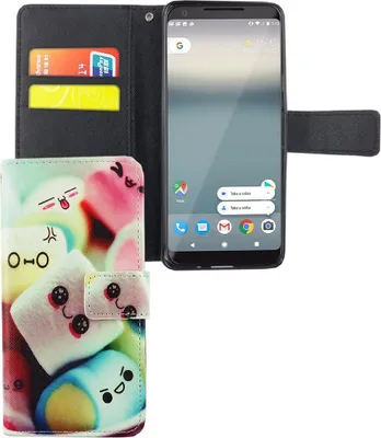 Produktbild von Handyhülle Tasche für Handy Google Pixel 2 Schriftzug Marshmallows