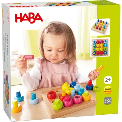 Productafbeelding van HABA Stapelspel Kleurenringel