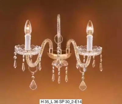 Immagine prodotto di Lampada a parete Lampadario a parete classico Lampadario a parete doppio Nuovo