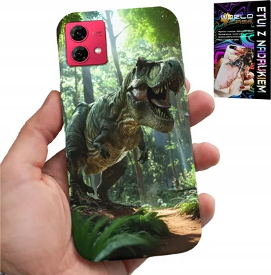 Immagine prodotto di Motorola Edge 40 Neo - Dino Dinozaur Tyranozaur Custodia + Folia