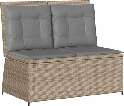 Image de Banc de jardin Beige polyrotin