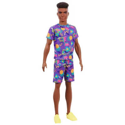 Produktbild von Barbie Ken Fashionistas Puppe mit Rooted Afro, Anziehpuppe, Modepuppe