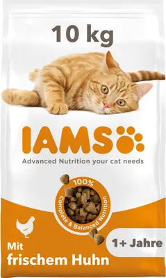 Productafbeelding van IAMS Kattenvoer Adult Kip, 10 kg