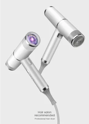 Produktbild von Leistungsstarker T-Style Haartrockner 1300W mit Kalt-Warm-Luft für schonendes Styling