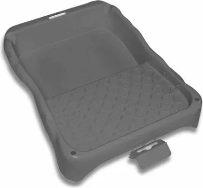 Produktbild von Lackwanne ERGOLINE L360xB270xH35mm grau PP