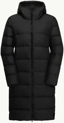 Produktbild von Jack Wolfskin Frozen Palace Coat W Daunenmantel Wintermantel Damen schwarz M
