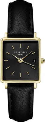 Obrázok produktu pre Rosefield QBBLG-Q53 - Boxy XS - Black Matte - hodinky
