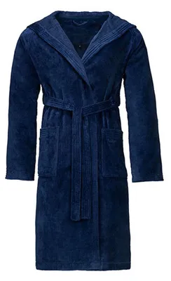 Produktbild von Vossen - "Texas" Morgenmantel für Herren/Damen Uni, mit Kapuze LT5024 (XS) (Winter)