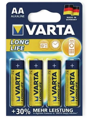 Produktbild von VARTA Longlife extra Mignon 1,5V 4106 Kartonware /Tray