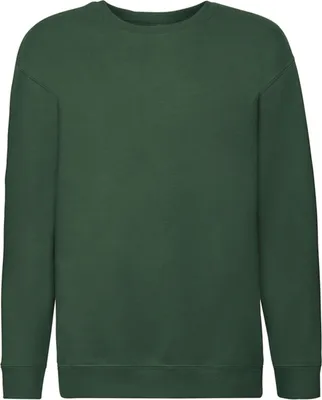 Image de Fruit of the Loom - Sweat-shirt "Premium" pour enfants, manches raglan, modèle FK2320 (104) (vert bouteille)