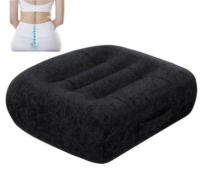 Zdjęcie produktu dla Solidchoice - Ergonomiczna poduszka do siedzenia, idealna do samochodu i biura, wymiary: 40 x 40 x 12 cm