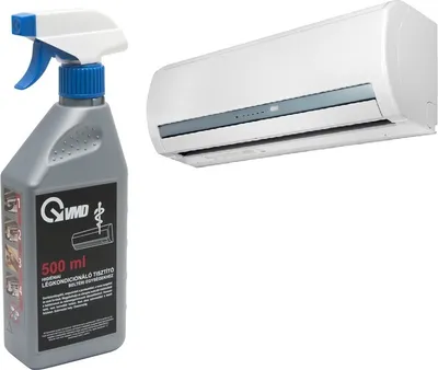 Produktbild von VMD – Klimaanlagenreiniger für Zuhause oder Auto – Klimaanlagen-Reinigungsspray – 500 ml (Sprühflasche) – Innengerät, Auto usw.
