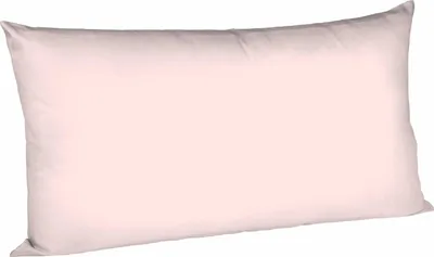 Produktbild von fleuresse Mako Satin Kissenbezug Colours Uni 40x80 cm Rose