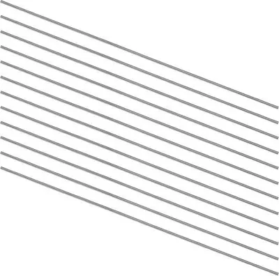 Image de 40 tiges en fil d'acier HSS de 1 mm de diamètre pour fraiseuses CNC - longueur 100 mm
