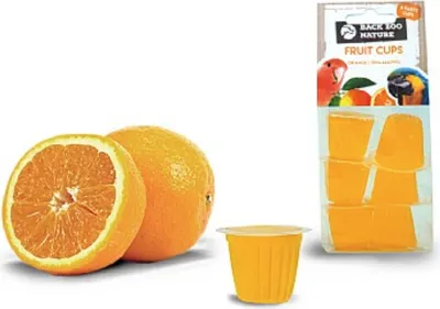 Produktbild von PoOrangengeschmackte Gelees für Papageien 6 Stück