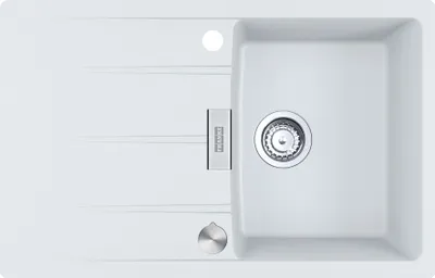 Zdjęcie produktu dla Franke zlewozmywak do zabudowy Centro CNG 611-78 Fragranit Glacier