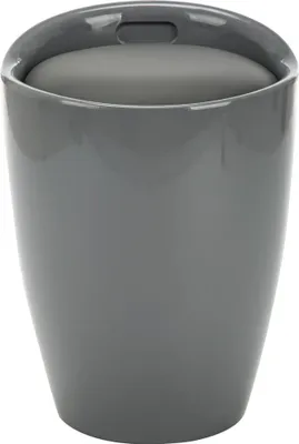 Obrázek produktu pro vidaXL Stolička s úložným prostorem Grey Faux Leather