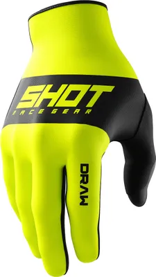 Immagine prodotto di Guanti da motocross per bambini Shot Draw Sky, giallo, taglia 6/7