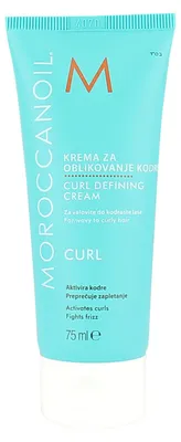 Productafbeelding van Moroccanoil Curl Defining Cream 75ml, Haarcrème, Dames, Krullend haar, 75 ml, Tegen kroezing, Tube