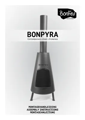 Zdjęcie produktu dla Piece ogrodowe BonFeu BONPYRA - Ø 50 cm x wys. 166 cm