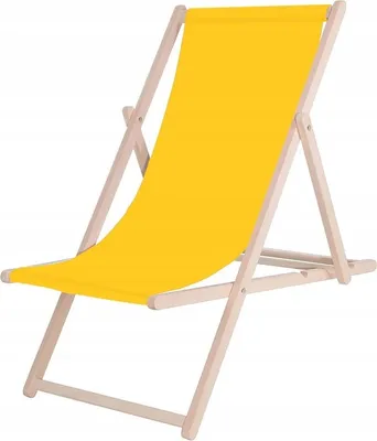 Produktbild von Liegestuhl klappbar Massivholz Sonnenliege für Garten und kleinen Balkon Sicherheitssystem 3 Positionen Klappbar Holzliegestuhl mit Textilgewebe