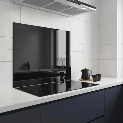 Produktbild von 6mm ESG Glasplatte Küchen Rückwand 80x55CM Spritzschutz Motivwand Fliesenspiegel
