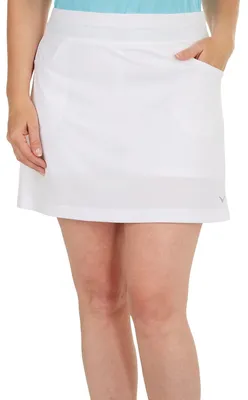 Produktbild von Callaway Damen Heather Skort, Weiß glänzend, Klein