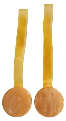 Image de Deux aimants pour rideaux (de la même couleur) – forme ronde simple